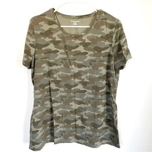 Amazon Essentials camo t-shirt